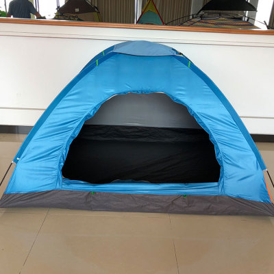 High quality easy set up folding 1 door tent blue promotional tent