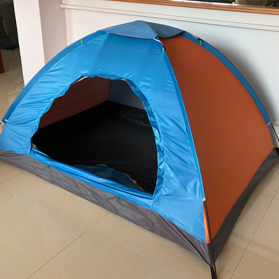 High quality easy set up folding 1 door tent blue promotional tent