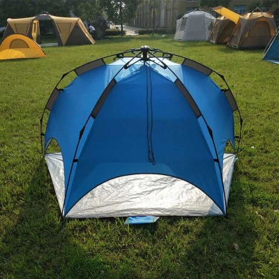 Blue tent supplier custom tent automatic beach