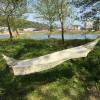2020 portable camping hammock swings canvas hammock with stick