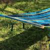 Outdoor canvas outdoor swinging blue camping hammock cover
