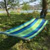 Outdoor hanging custom kids tree hammock swings with wooden Stick