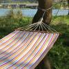 Outdoor beach camping canvas macrame foldable child hanging seat swing hammock