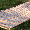 Outdoor beach camping canvas macrame foldable child hanging seat swing hammock