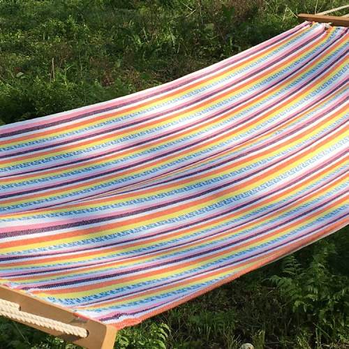 Outdoor beach camping canvas macrame foldable child hanging seat swing hammock