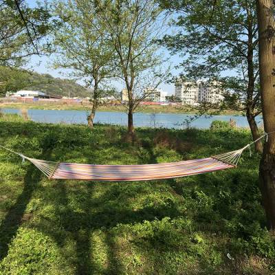 Outdoor beach camping canvas macrame foldable child hanging seat swing hammock