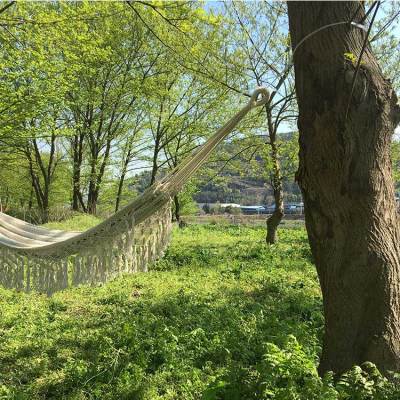Wholesale custom thickness outdoor safety amazon net hammock