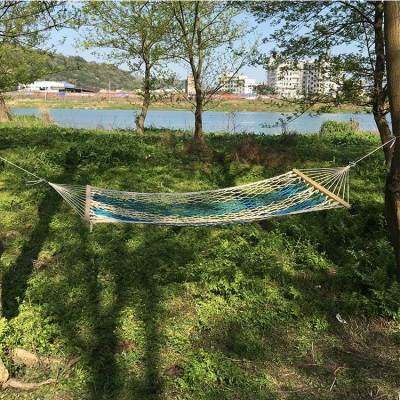 Lightweight foldable sleep camping cotton rope hammock swing chair