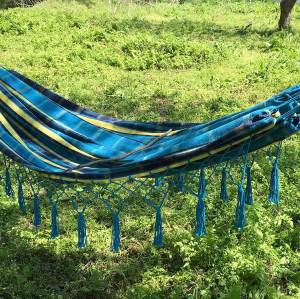 65% cotton 35%polyester outdoor camping hammock cover