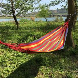50% cotton 50%polyester colorful outdoor garden yard hammocks