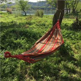 Travel portable camping fabric outdoor hammock bed swing garden