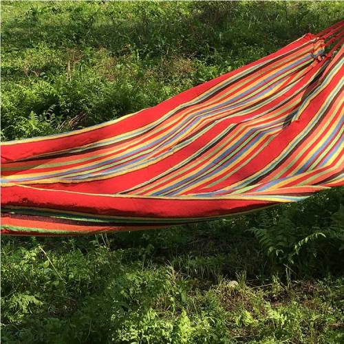 Travel portable camping fabric outdoor hammock bed swing garden