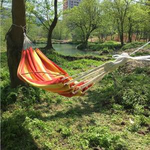 Ulatralight outdoor adult portable single person garden hammock swing chair hanging