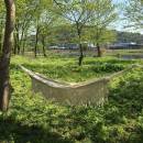 White custom portable folding camping hammock outdoor 2020 with net