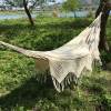 White custom portable folding camping hammock outdoor 2020 with net