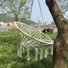 Tree tassel kids swing hammock pod chair white for Indoor and Outdoor
