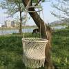 Travel trendy folding baby hammock hanging swing chair