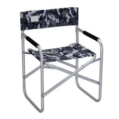 Outdoor Steel Leisure Beach Garden Folding Diretor Chair-Cloudyoutdoor