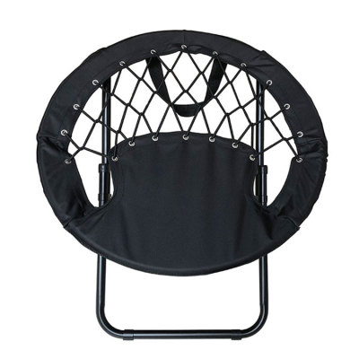Bungee Lazy Balcony Folding Saucer Chair-Cloudyoutdoor