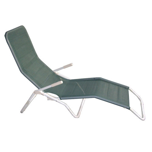 Break Breathable Mesh Folding Portable Beach Lounger Chair-Cloudyoutdoor