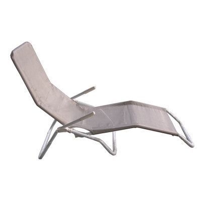 Break Breathable Mesh Folding Portable Beach Lounger Chair-Cloudyoutdoor