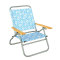 Small Solid Sun Folding Beach Chair with PE Coated-Cloudyoutdoor