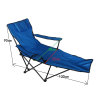 Camping/Beach Portable Stool Folding Chair with Footrest-Cloudyoutdoor
