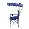 Custom Portable Folding Picnic Chair with Canopy for Camping Beach-Cloudyoudoor