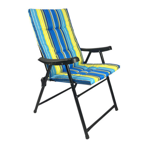 Outdoor Chair Manufacturer Portable Water-resistant Stripe Folding Beach Chair-Cloudyoutdoor