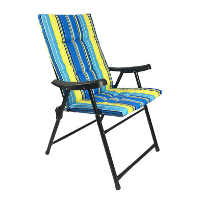 Outdoor Chair Manufacturer Portable Water-resistant Stripe Folding Beach Chair-Cloudyoutdoor