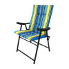 Outdoor Chair Manufacturer Portable Water-resistant Stripe Folding Beach Chair-Cloudyoutdoor