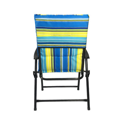 Outdoor Chair Manufacturer Portable Water-resistant Stripe Folding Beach Chair-Cloudyoutdoor