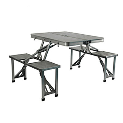 Folding Dining Table Set Picnic Table and Chairs for Camping-Cloudyoutdoor