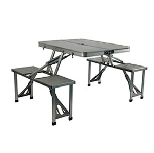 Folding Dining Table Set Picnic Table and Chairs for Camping-Cloudyoutdoor