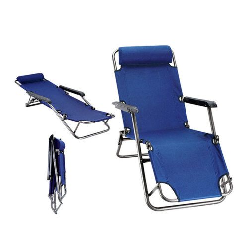 Folding Bed Reclining Lounge Patio Chair for Camping, Swimming Pool,Home-Cloudyoutdoor