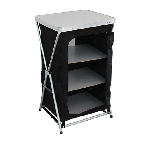 Best Selling Three Layer alu Camping Outdoor Cupboard Wardrobe Cabinet-Cloudyoutdoor