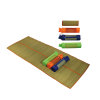 Collapsible Cushion Straw Beach Mat Multiple-use-Cloudyoutdoor
