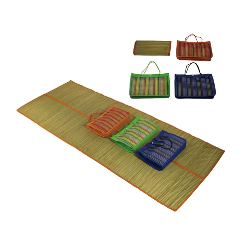 Straw Floor Chair Mat Comfortable Cushion for Beach -Cloudyoutdoor