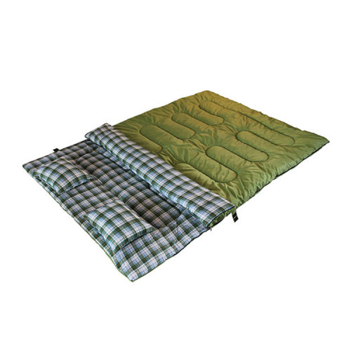 Outdoor 3 Seasons Waterproof Bag Double Sleeping Bag for Adult-Cloudyoutdoor