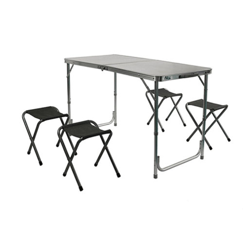 Folding Lightweight Outdoor Dining Tables and Chairs Set-Cloudyoutdoor
