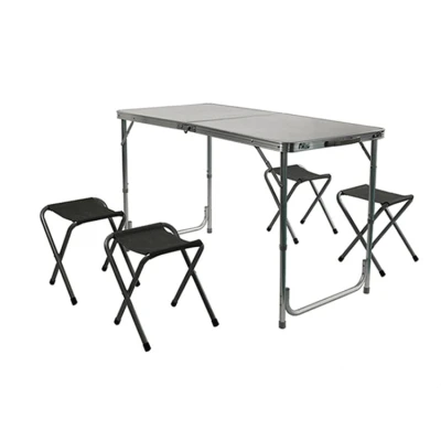 Folding Lightweight Outdoor Dining Tables and Chairs Set-Cloudyoutdoor