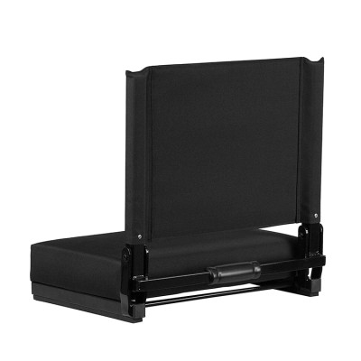 Folding Stadium Bleacher Seat Chairs with Hook-Cloudyoutdoor