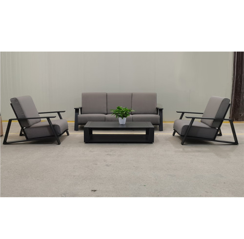 Cheap metal garden outdoor coffee table and chair set for sale