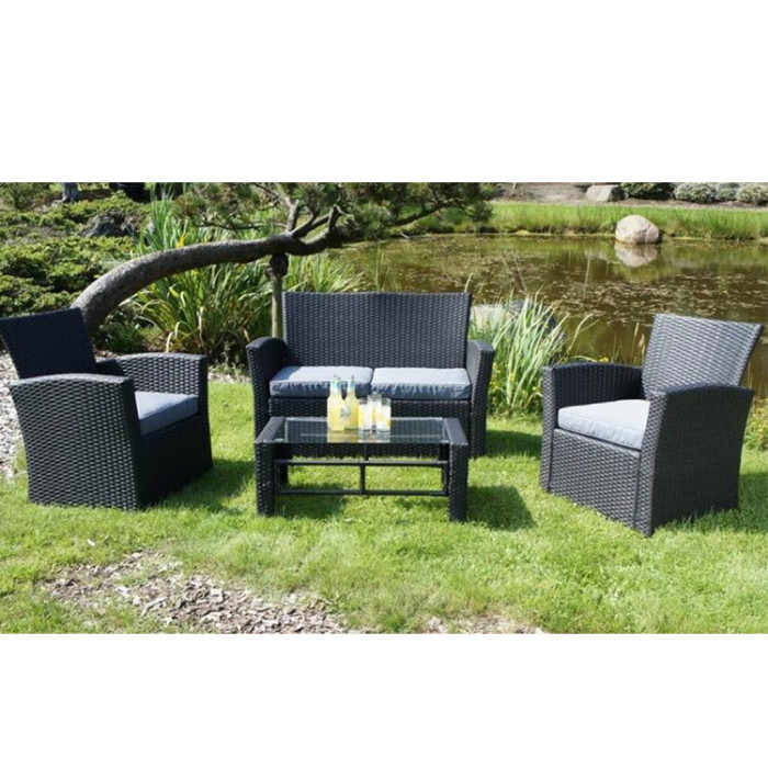 Patio garden rattan furniture outdoor table and chairs for balcony