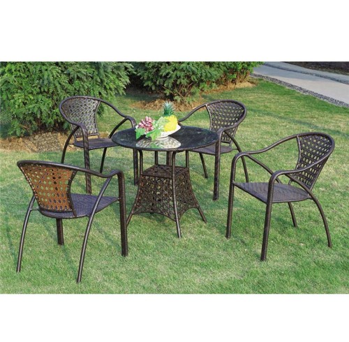 Outdoor furniture sets waterproof table chair for garden park