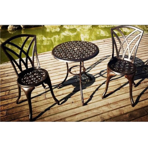 Metal iron outdoor garden lounge chair for backyard