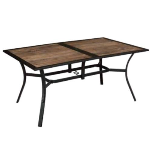 Steel metal garden patio outdoor tables