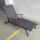 Outdoor pool side extra wide day bed sun lounger with backrest