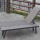 Outdoor day bed pool side aluminium sun lounger set