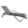 Outdoor day bed pool side aluminium sun lounger set